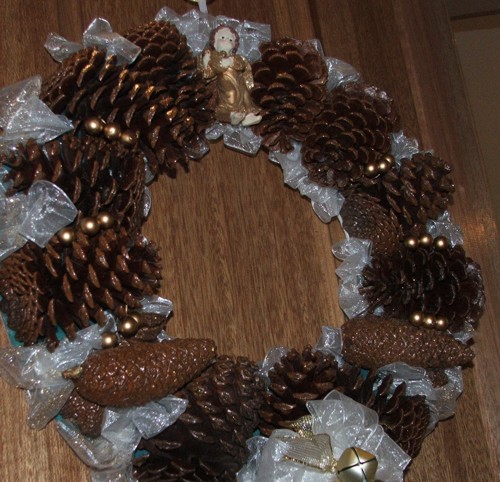 Angel Wreath Sydney Australia Pine Cones